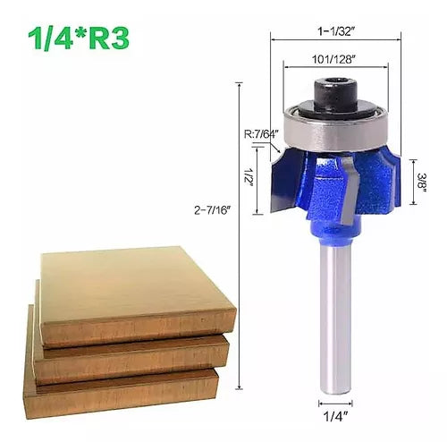 Fresa Router Mecha Eje 6 R3 Refiladora Industrial
