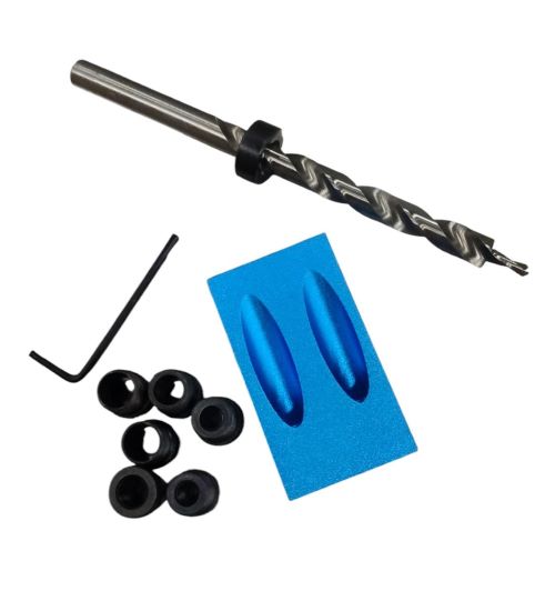 Plantilla jig kit para colocar tornillos a 15 grados ( Pocket Hole)