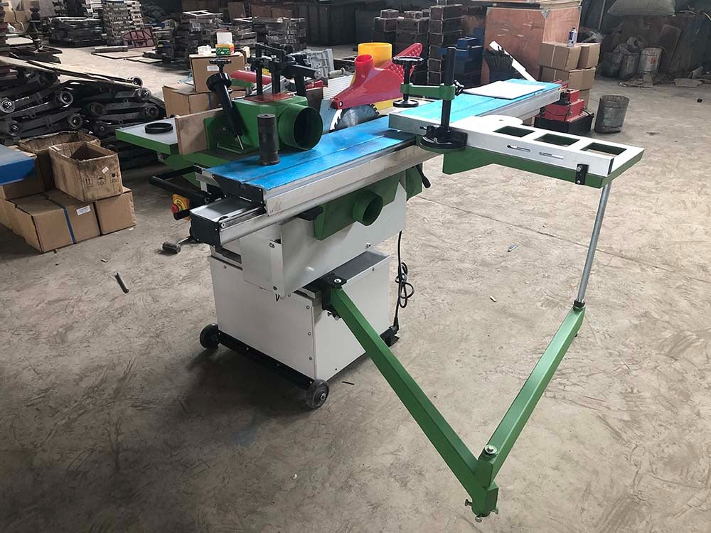 Combinada 5 operaciones con carro escuadrador 3 HP monofàsica