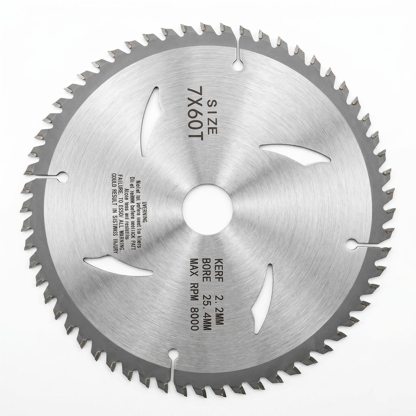 Disco de sierra Maxtool para madera y materiales varios diametro (7") 60 Dientes