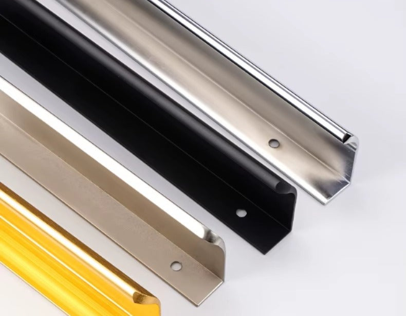 Tirador Liscio 300mm Champagne