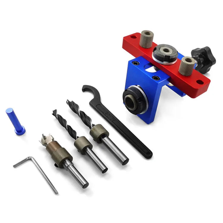 Plantilla JIg para minifix aluminio mecanizado CNC