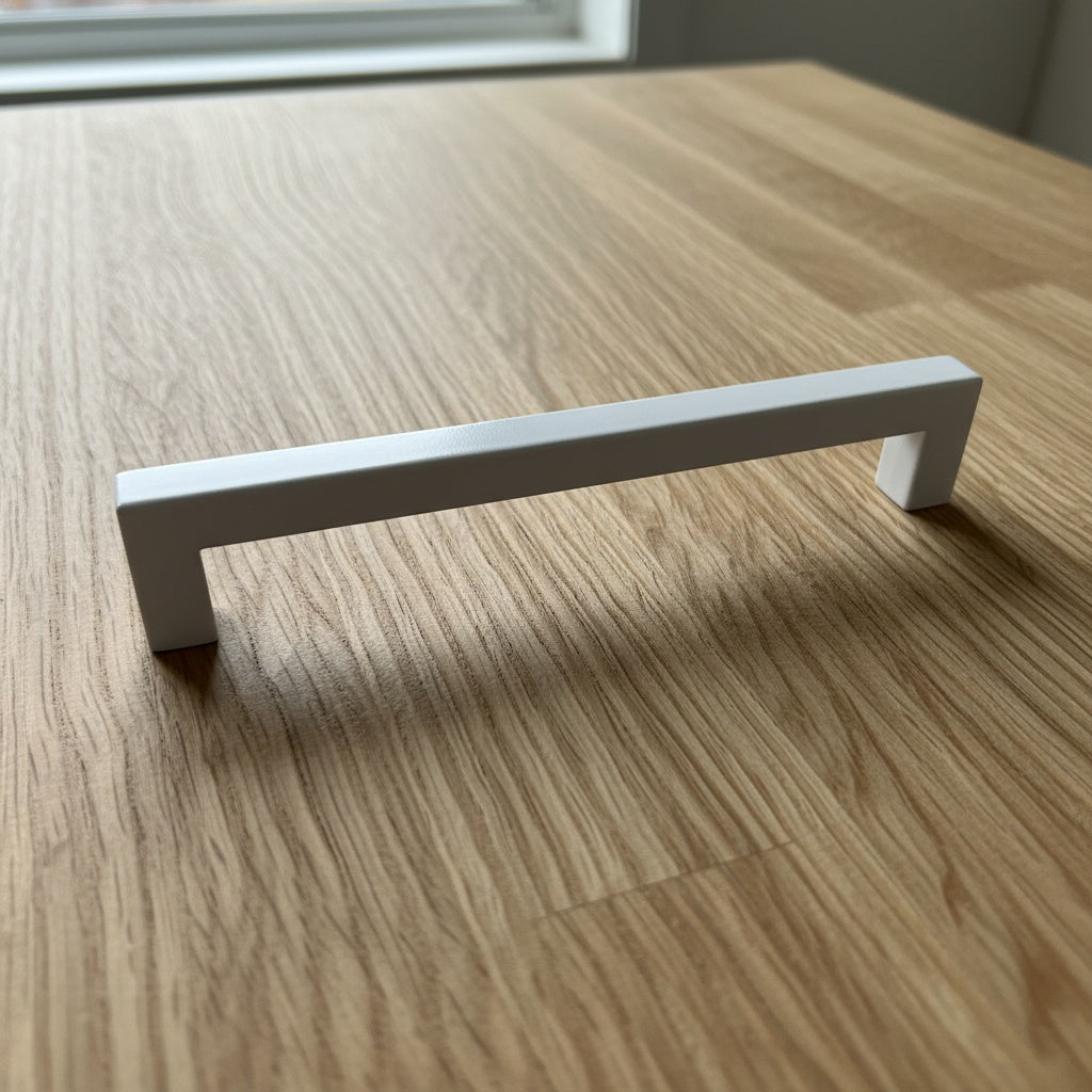 Tirador Quaddro 192mm Color Blanco