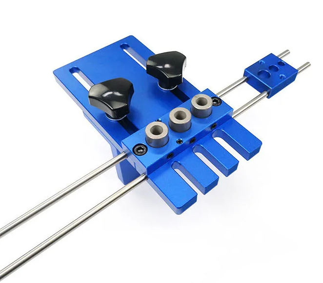 Plantilla JIg para minifix aluminio mecanizado CNC