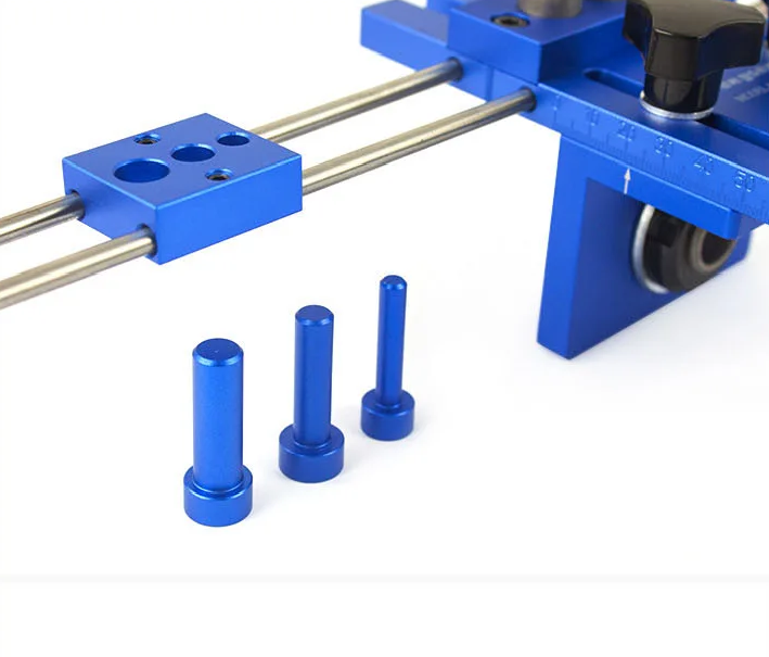 Plantilla JIg para minifix aluminio mecanizado CNC
