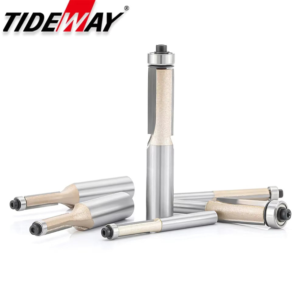 Fresa copiadora vastago 1/4" Diametro 3/8" largo 30mm Tideway