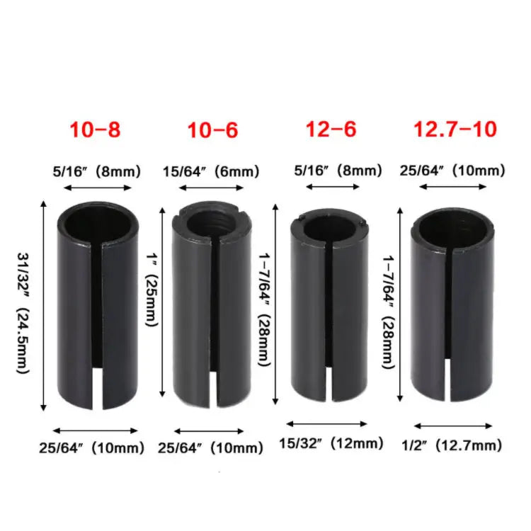 Set 13 pcs adaptador boquilla router