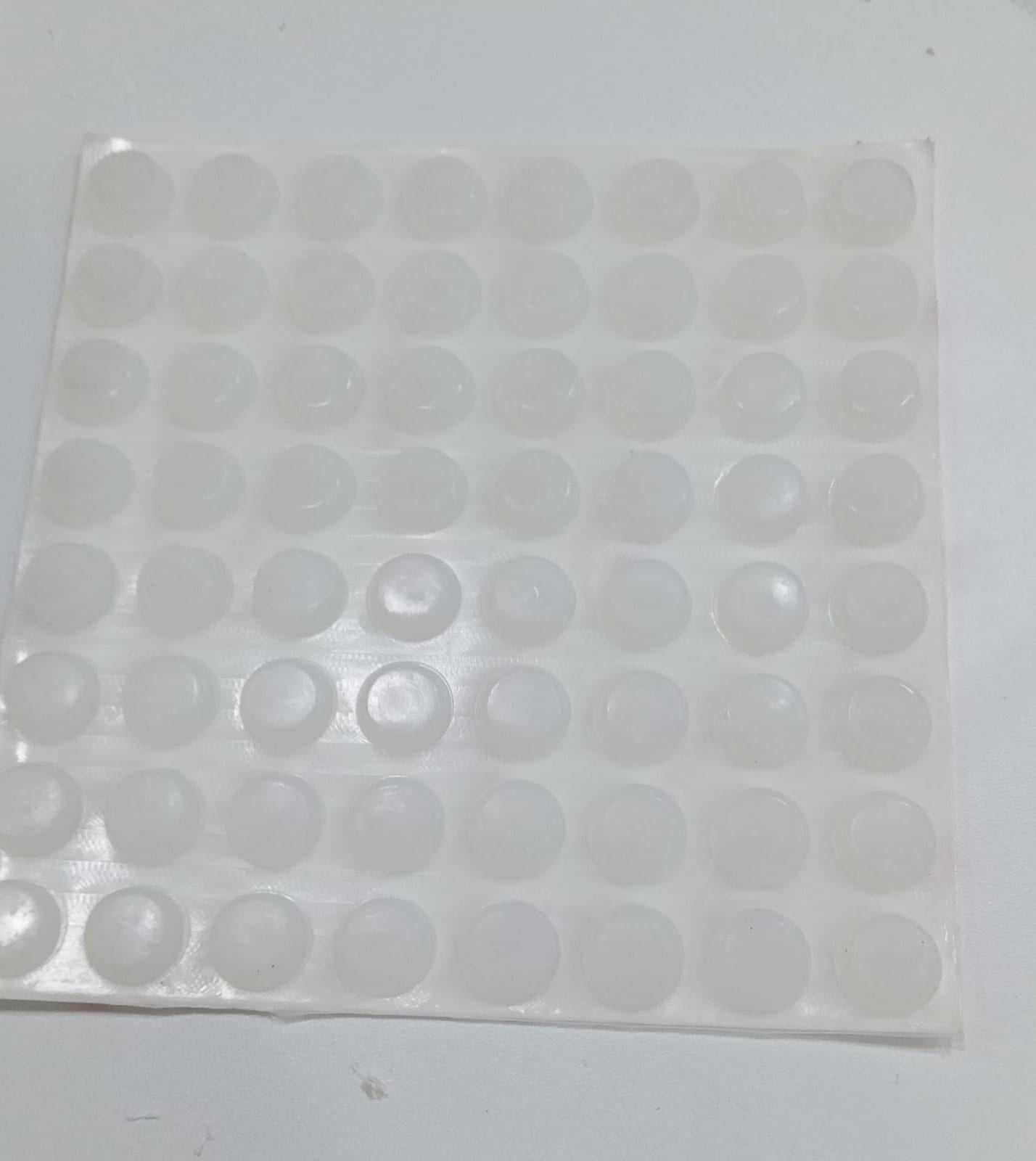 Topes de silicona autoadhesivos 3M Plancha de 50 unidades