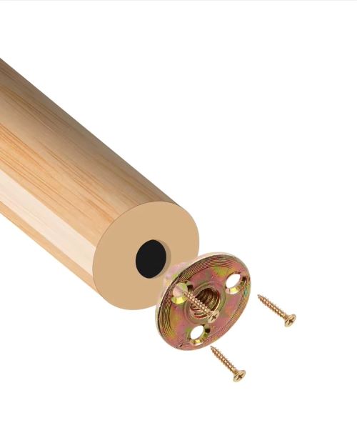 Buje Inserto Con Platina Circular M6 20u