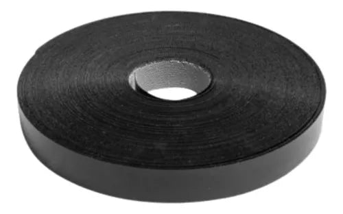 Canto pre encolado 22 x 0,45mm negro rollo de 50m