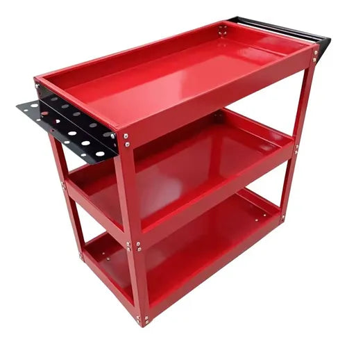 Carro Para Herramientas Color Rojo 3 Niveles