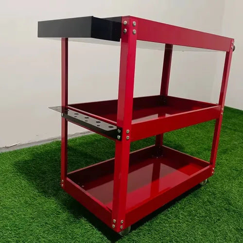 Carro Para Herramientas Color Rojo 3 Niveles