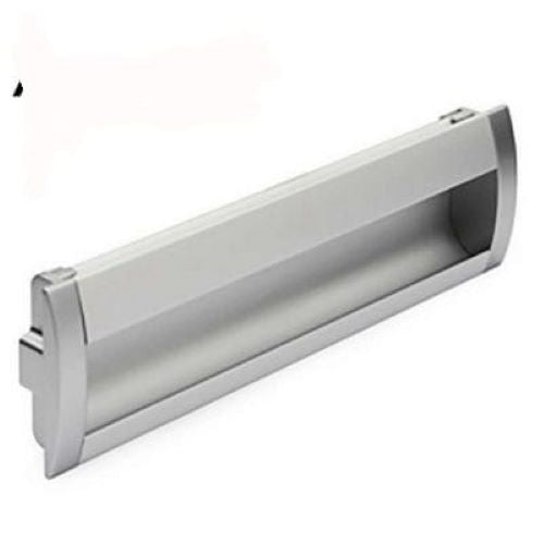 Tirador Cubeta Olimpia Color Aluminio 96mm