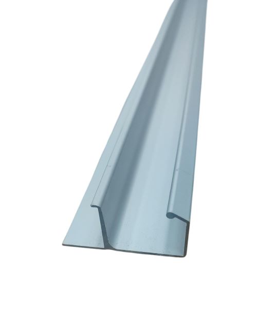 Perfil Tirador G Aluminio Anodizado Color Aluminio De 2.6 M