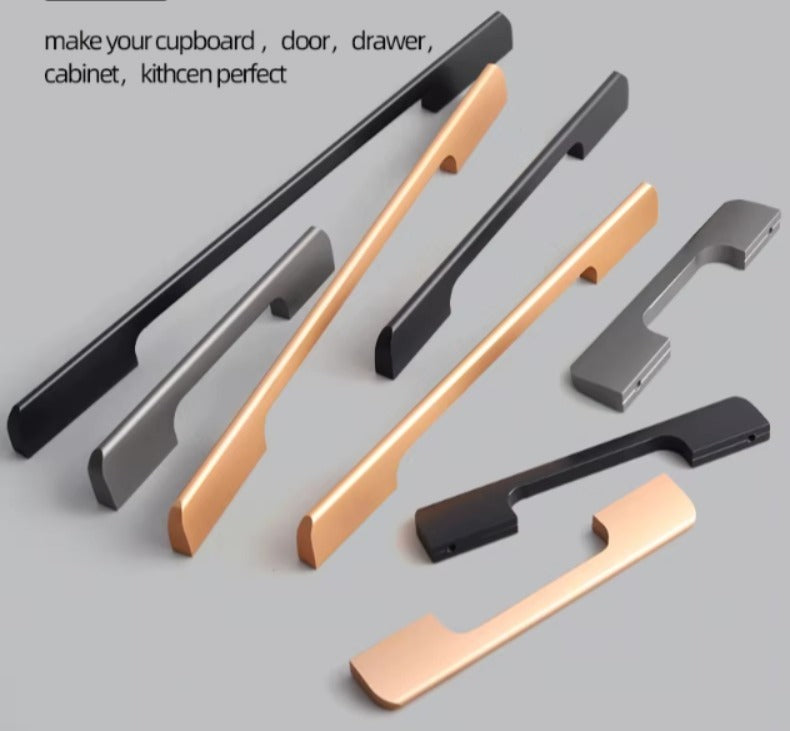 Tirador Luxury 120mm Negro Mate