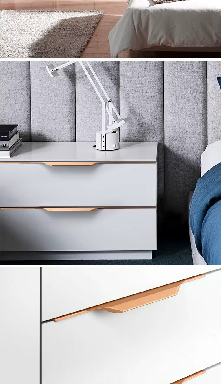 Tirador Pull Champagne 35cm para placa de 18mm