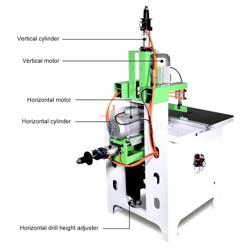 Perforadora Multiple Monofasica 3hp
