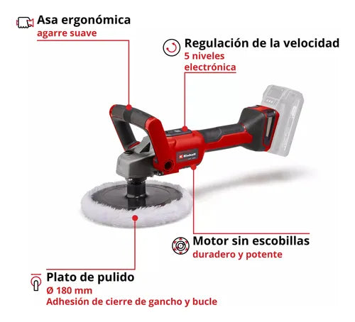 Pulidora/lijadora Ce-cp 18/180 Li E-solo Einhell