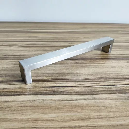 Tirador Quaddro 96mm Color Acero Inoxidable