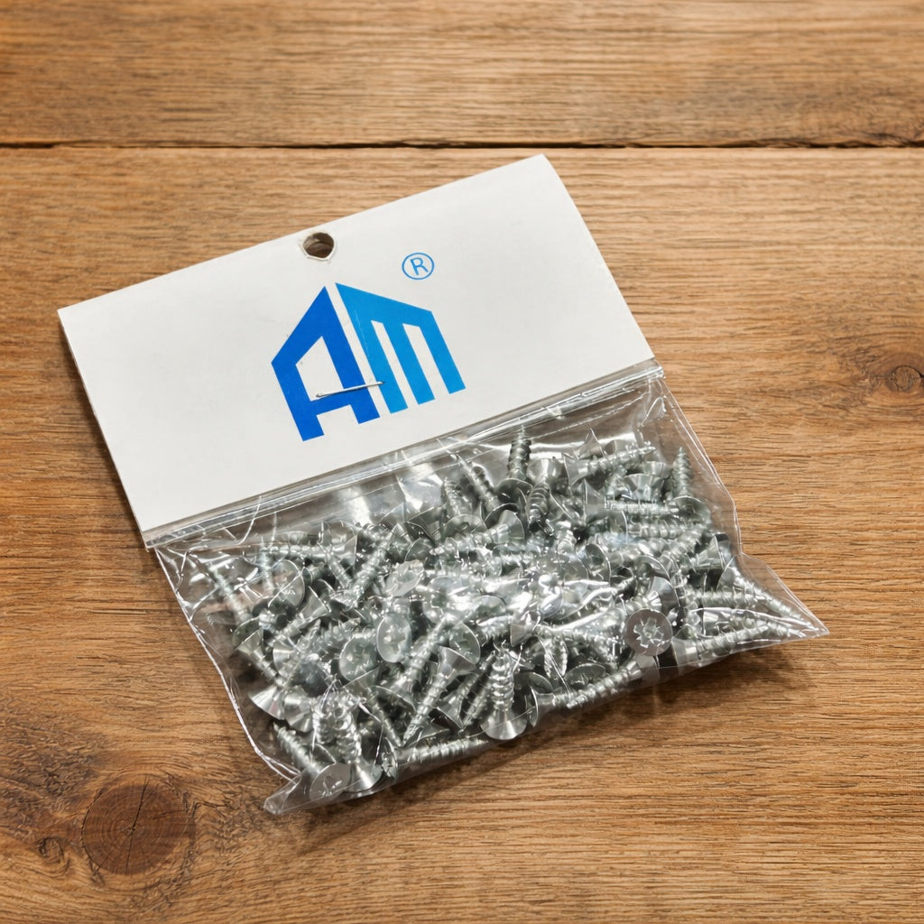 Tornillos 4 x 17 Zincados 100/Unidades