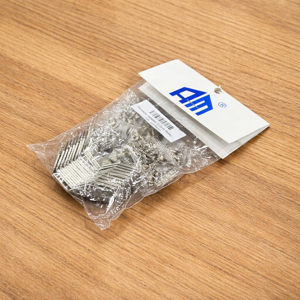 Escuadra Heavy Duty con tornillos 10/Unidades