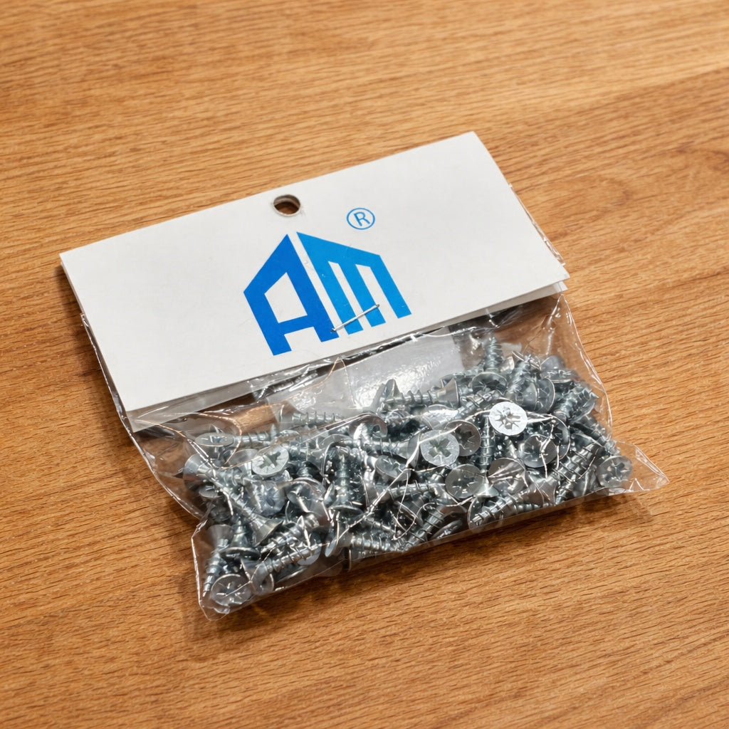 Tornillos 4 x 16 Zincados 100/Unidades