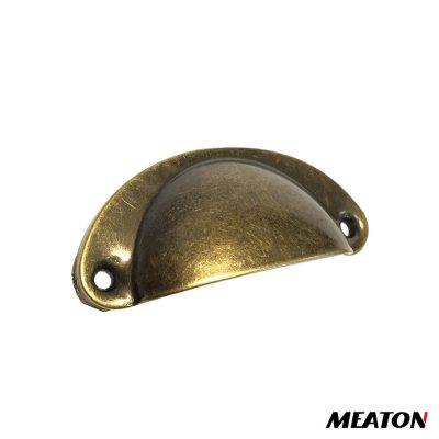 Tirador Conchilla Bronce antiguo