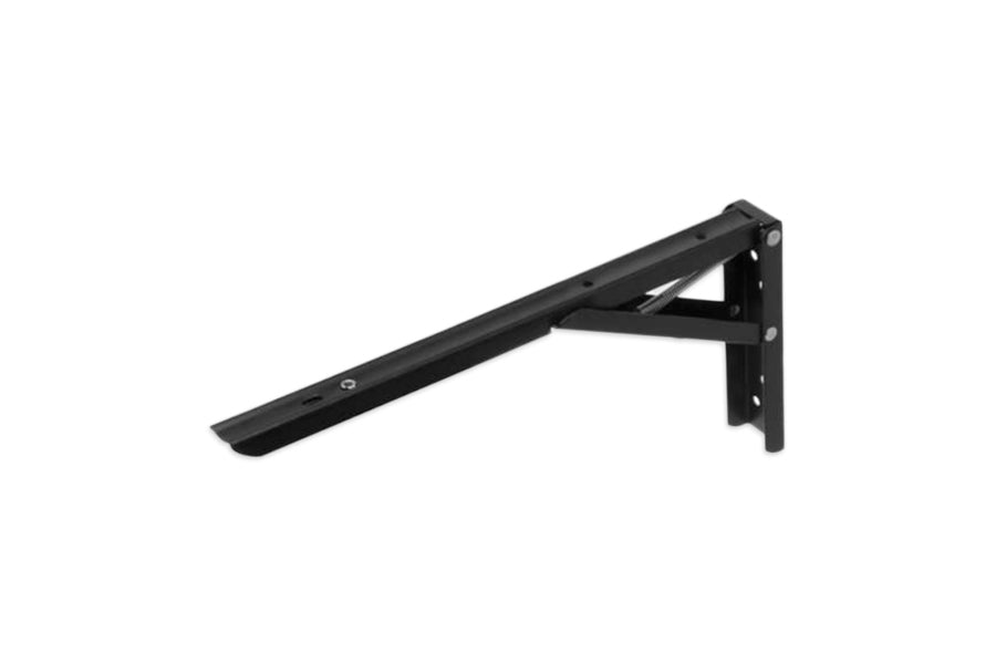 Mensula Rebatible 30cm color negro (par)