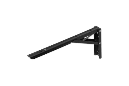 Mensula Rebatible 30cm color negro (par)