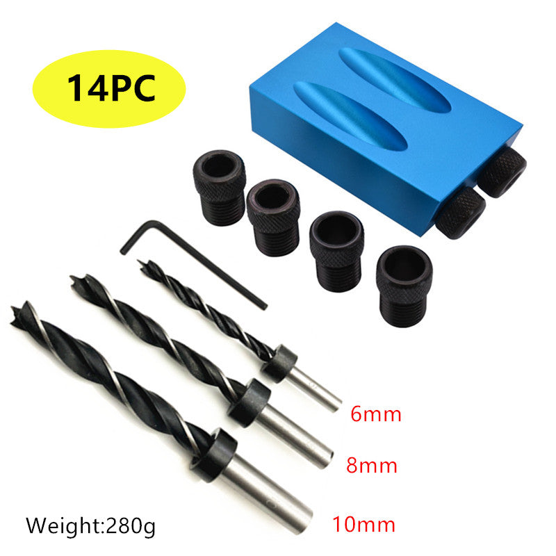 Plantilla jig kit para colocar tornillos a 15 grados ( Pocket Hole)