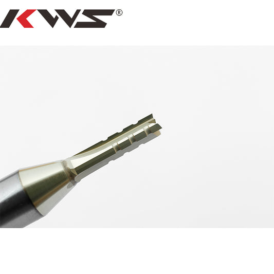Fresa de Corte KWS  Vastago 1/2 diametro 10mm X 60mm 4 dientes  Industrial