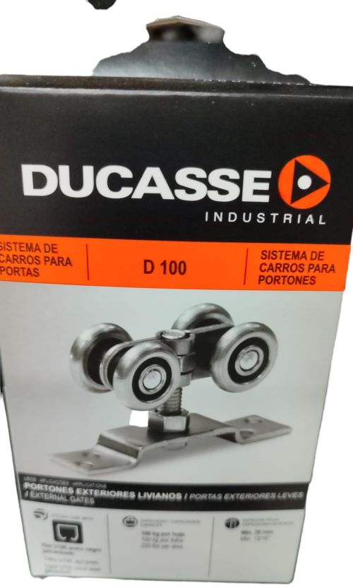 Sistema Corredera Ducasse D-100 Colgante Rod.acero