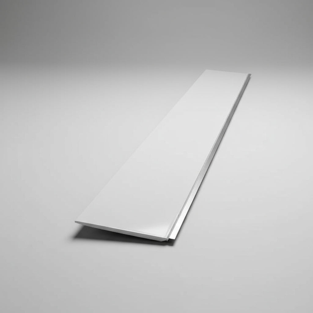 Zocalo, Rodapie P/bajo Mesada Pvc color Blanco 3m ( 100mm)