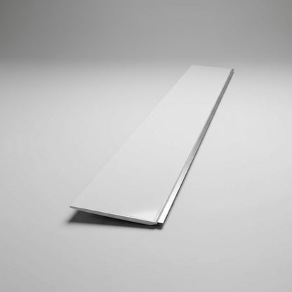 Zocalo, Rodapie P/bajo Mesada Pvc color Blanco 3m ( 100mm)