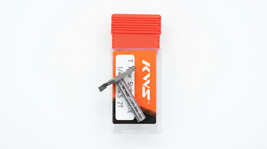 Fresa de Ranurado KWS, vastago 1/4" diametro 31.5mm altura de pastilla 3.5mm 2 dientes