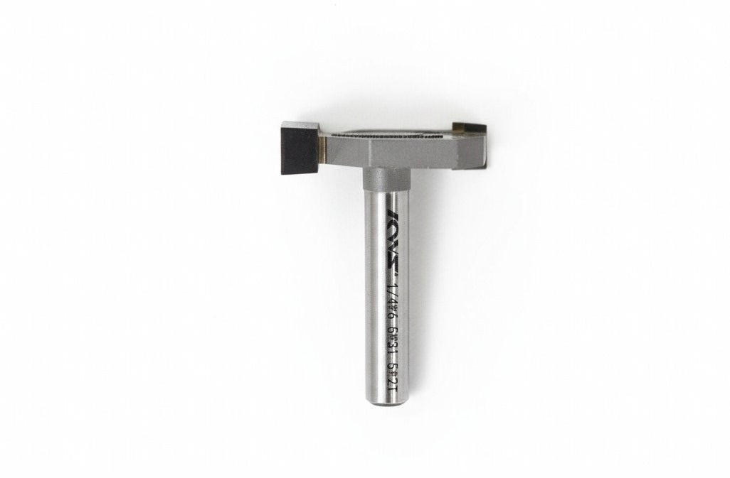 Fresa de ranurado  T KWS Vastago 1/4" diametro 31.5mm Altura de corte  6.5mm