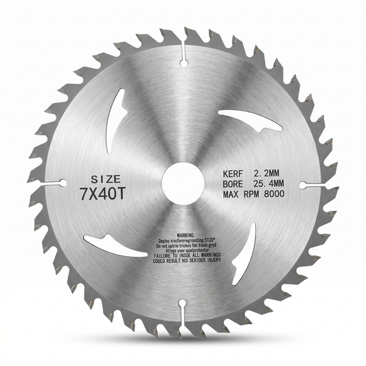 Disco de sierra Maxtool  para madera y materiales varios diametro 7" 40 Dientes