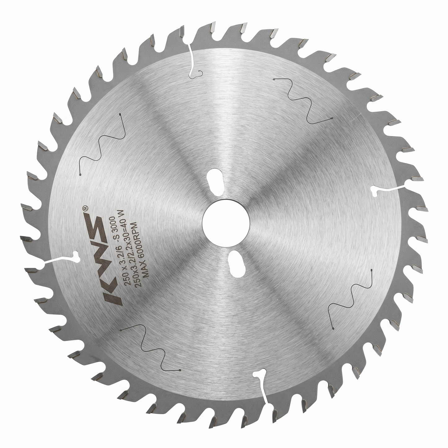Disco de sierra KWS para madera maciza diametro 250mm (10")