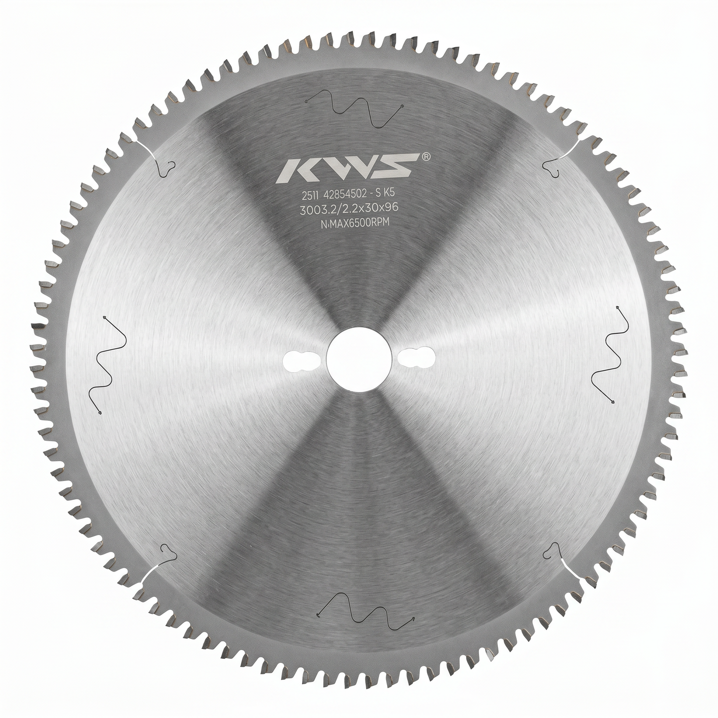 Disco de sierra KWS para melamina dos caras sin pre corte diametro 300mm (12")