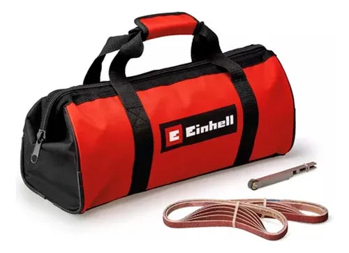 Mini Lijadora De Banda Inalambrica Einhell Te-bf 18 Li Sin Bateria Color Rojo