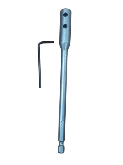 Prolongador  hexagonal con doble prisionero y llave Allen