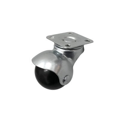 Rueda esferica 50mm altura  pack de 4 unidades con base atornillable