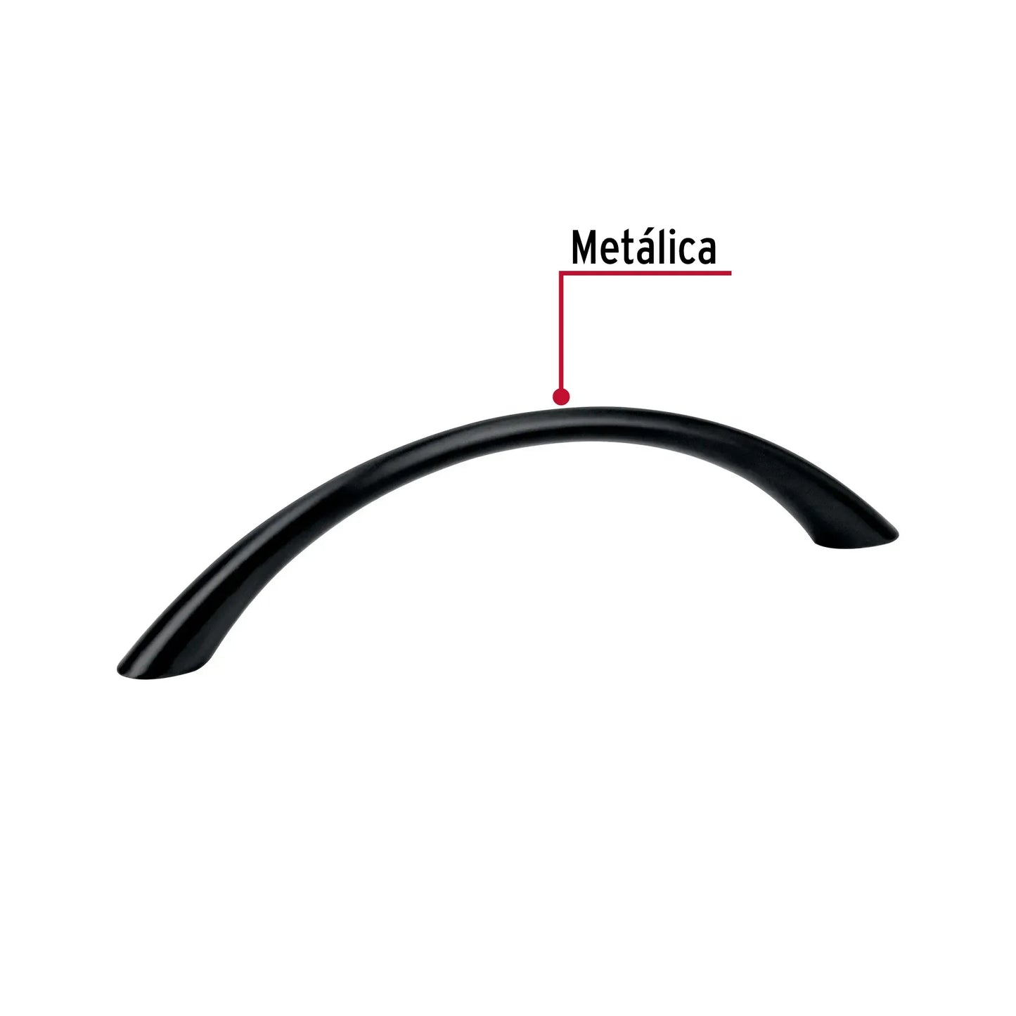 Tirador Arco 96 mm Negro