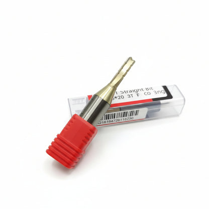 Fresa de corte vastago 1/2" diametro 6mm  largo 20mm Coated