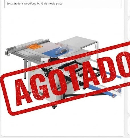 Sierra Escuadradora de media placa con incisor