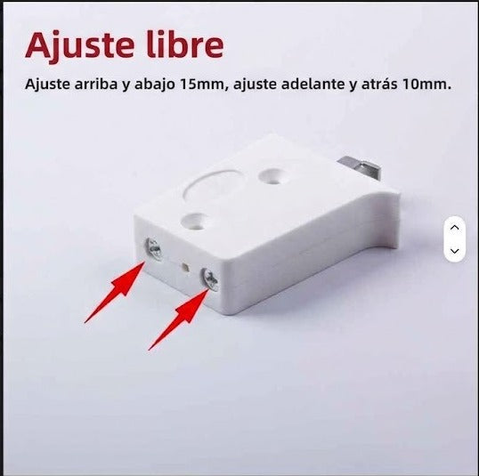 Colgador metal/plástico Amure 2 unidades