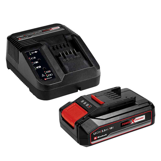 Cargador + Batería 18V 2.5Ah Power-X-Change Starter Kit Bivolt 4512097 Einhell