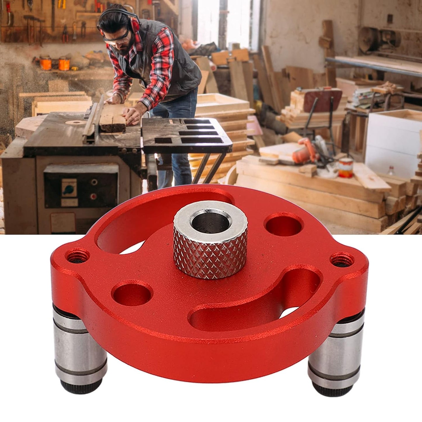 Plantilla centradora perforaciones 6, 8 y 10mm