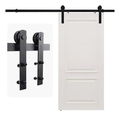 Kit Para Puerta Corrediza Tipo Rústica Granero Rancho 2m