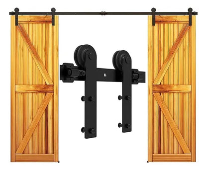 Kit Para Puerta Corrediza Tipo Rústica Granero Rancho 2m